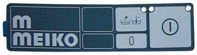 Foliet tangentbord diskmaskin för enhet DV40, DV80