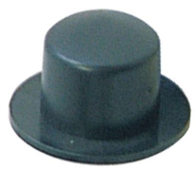 Tryckknapp mörkgrå passar för FAEMA