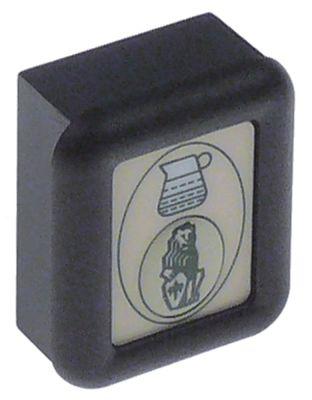 Tangentbordsenhet L 37mm B 31mm Keys 1 varmt vatten