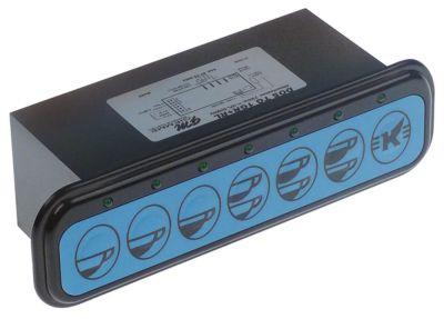 Tangentbordsenhet 230V Blue Keys 7 Type DOS TG 1GR+RL