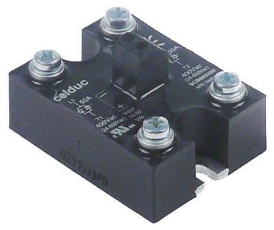 Effekt Semi-ledarefas 2 50A 400V 10-30VDC Typ SCB965600 L 58mm B 45mm 10-30VDC CELDUC