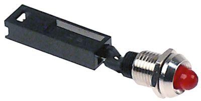 Signallampa ø 5mm röd LED Fästgänga M8x0,75