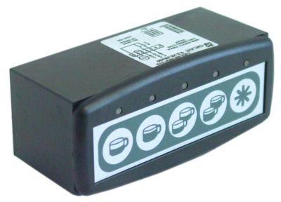 Tangentbordsenhet L 117mm B 45mm Black Keys 5 Espresso Machine Type 1D5E GR NKP S10