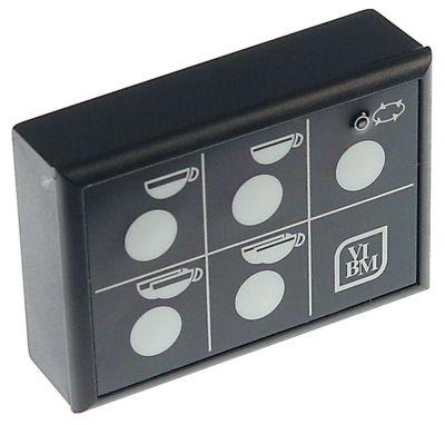 Tangentbordsenhet L 87mm B 59mm Keys 5