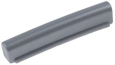 Trycknyckel grå h 9mm l 60mm b 11mm