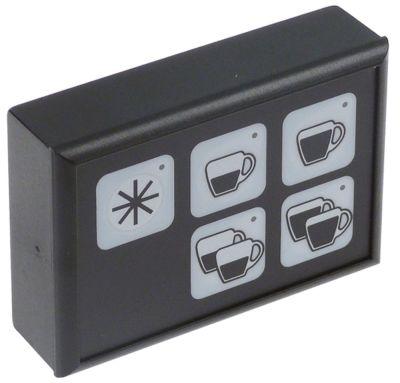 Tangentbordsenhet L 88mm B 60mm Keys 5 kaffemaskin