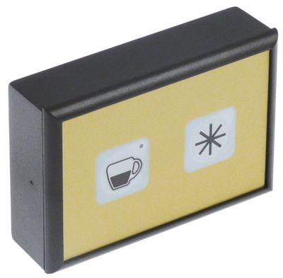 Tangentbordsenhet L 88mm B 60mm Keys 2 Kaffemaskin för enhet Classica/Diadema 2-3-4 Gr.