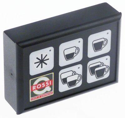 Tangentbordsenhet L 87mm B 59mm Keys 5 Kaffemaskin för enhet Roma