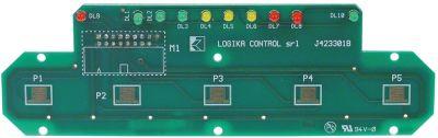 TastaturprintKort L 154mm B 49mm Taster 5