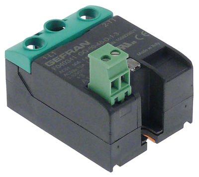 Effekt SEMET-ledare Faser 1 50A 480V 3-32VDC Typ GQ-50-48-D-1-3 L 58mm B 45mm GEFRAN