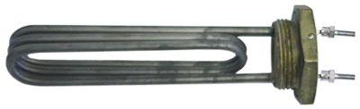 Värmare 2200W 230V L 165mm Skruvflänsanslutning M4 Tråd 1¼ 