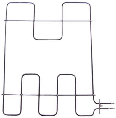 Värmare 2500W 400V L 450mm L1 20mm L2 430mm B1 500mm B2 30mm Square Flang