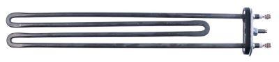 Värmeelement 2000W 230V L 300mm Tryckfläns