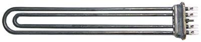 Värmare 6000W 400V L 365mm Expansion Flänsanslutning Flat Sticks 6,3 mm Pipe Ø 85mm VK 2 B 65mm