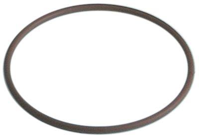 O-ring SilikonMaterialStyrka 3mm ID Ø 74mm VPE 1 ST.