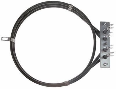 Värmare 2600W 230V L 212mm L1 10mm B1 60mm H1 10mm H2 24mm fyrkantig fläns med gängad bult