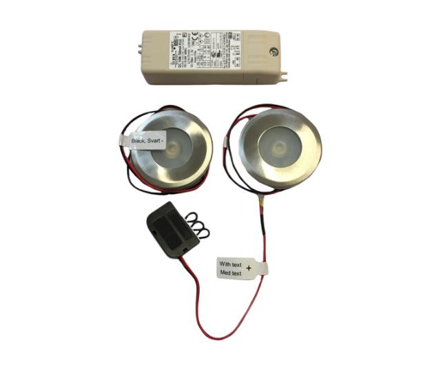 Ombyggnadskit för LED-ljus till Franke Futurum köksfläkt