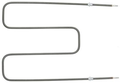Uppvärmningsläckor 1500W 230V L 375mm Skruvanslutningstråd M12 PIPE Ø 85mm VK 1 B 350mm BA 325mm
