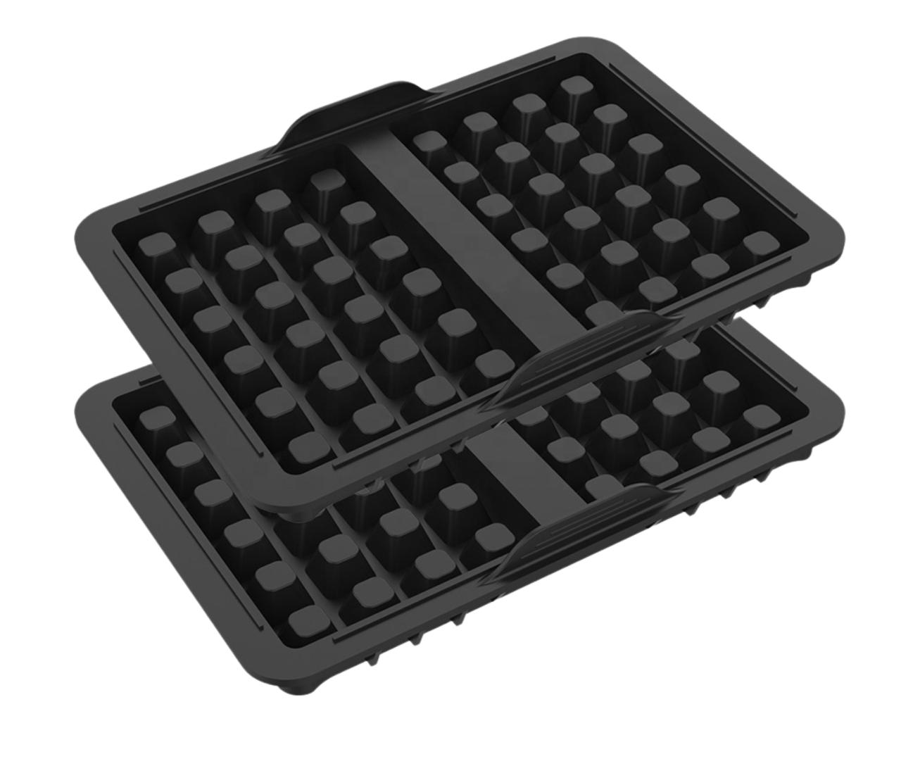 Silikonformar för belgiska våfflor till Ninja airfryer, 21x14,5 cm