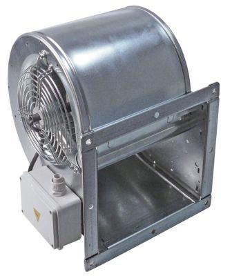 Radiell ventilatortyp DDRE7/7 230V 184W 50Hz 1250o/min h 320mm höjd utgång 203mm