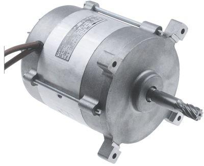 Motor 230V 260W -faser 1 Ø 116mm H 218mm hål Ø 6mm BA 1445mm 50Hz 2760o/min axel Ø 14mm