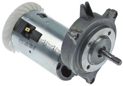 Drivmotor 220/240V Axel Ø 8mm typ 624017 BA 34mm med fläkthjul för glass kross ciaramella