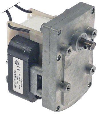 Drivmotor 230V 4O/min Axel Ø 8mm typ TT-YJ61/26L-624K LA 40MM H 76mm L 95mm B 60mm