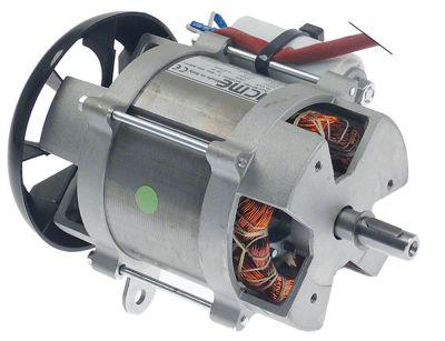 Motor 230V 370W Ø 120mm H 230mm BA 72mm ICME 50Hz Kondensator 16μF 1230o/min Axle Ø 17mm