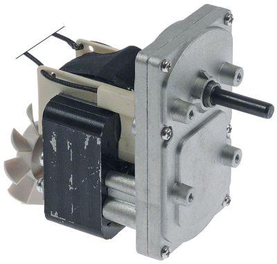 Drivmotor 240V Axel Ø 6.3x7mm 22W Typ YJF6130-61C-E002 H 98mm L 90mm B 61mm