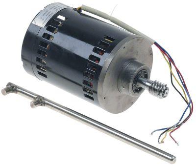 Motor 220V-faser 1 Ø 135mm L 190mm för planetpriser Typ YLG80-4 4A 50Hz 1400o/min