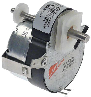 Drivmotor 230V 30O/min Axel Ø 6mm 35W TYP MT6B-GB5FS H 40mm L 64mm B 51mm