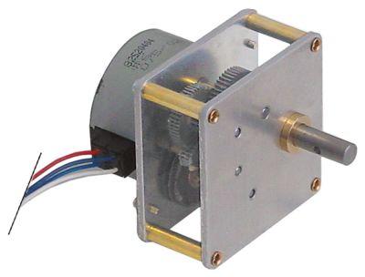 Drivmotor 220-240V 2O/min Axel Ø 8mm Typ 427 H 56mm L 64mm B 64mm Potis 50Hz Kondensator 12μF