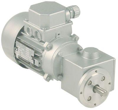 Drivmotor 230/400V 19/23o/min axel Ø 12mm 90/100W Typ MS56A/4 H 160mm L 275mm B 110mm för K