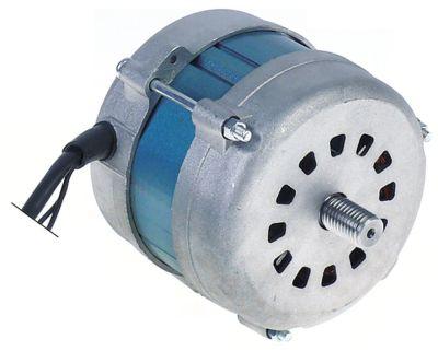 Motor 230V -faser 1 Ø 110mm h 98mm hål Ø 6mm BA 69mm 50Hz 1400o/min axel Ø 15mm till enhet 220