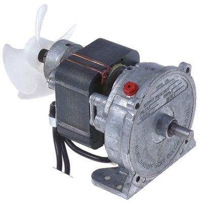 Drivmotor 115V 39o/min axel Ø 8mm 6W H 85mm L 140mm B 85mm för ismaskin merkle 50Hz