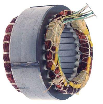 Stator 400V-faser 3 Ø 150mm ID Ø 836mm H 50mm 4-dikter med temperaturskytte 50Hz 1400o/min