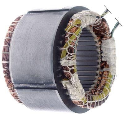 Stator 400V-faser 3 Ø 150mm ID Ø 90mm H 70mm 6-pool med temperaturskytte 50Hz 900o/min