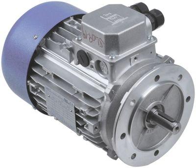 MOTOR 400V 1300/1700W Faser 3 Mat 160mm Ø 180mm H 220mm Mmm L 280mm 2 Hastigheter Type 90L 1,3/1,7 kW