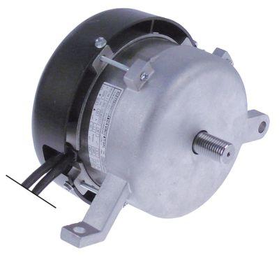 Motor 230V-faser 1 la 170mm Ø 154mm h 130mm hål Ø 10mm BA 98mm typ 125-40/577 Elettromecanica