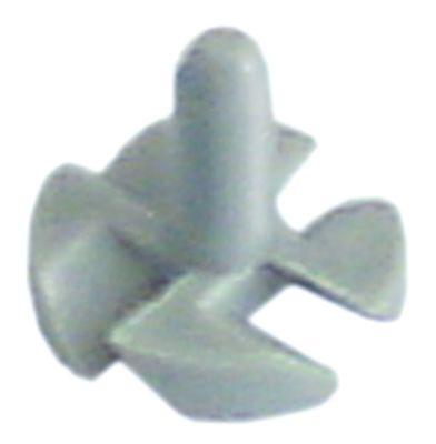 Virvelspridare ø 145mm H 13mm Skårans bredd 4mm
