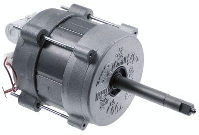 Motor 230V 300W Ø 130mm H 285mm med mikrokbrytare 3KW 50Hz kondensator 10 µF Axel Ø 17mm