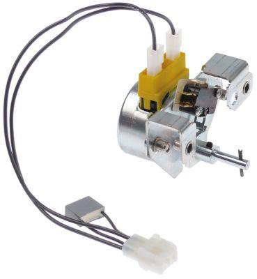 Drivmotor 230V 2O/min axel Ø 6mm 6W Typ 956 Förbredd jordbruksmeteor 50Hz