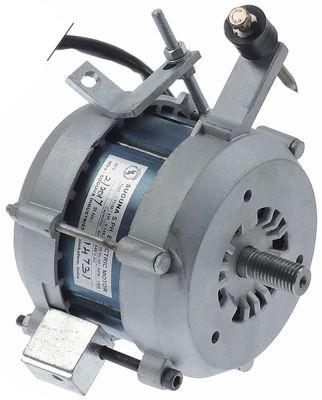 Motor 230V 140W -faser 1 LA 160mm Ø 122mm H 105mm hål Ø 6mm BA 80mm Typ C71/50 50Hz Kondensator 8μF