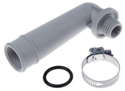 Böj ø 40mm L 154mm komplett
