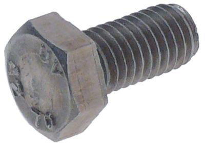 Hexagon skruv DIN 933 / ISO 4017 Tråd M8 CNS SW 13 Tråd L 16mm VPE 1 st. Huvudtjocklek 55 mm