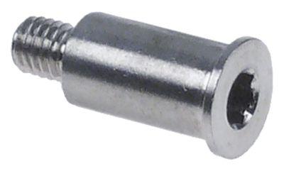 Dörrbult Gänga M5 Rostfritt stål ø 8mm L 15mm