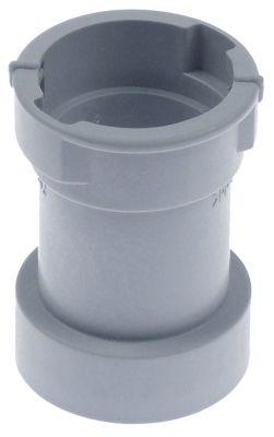 Kopplingsdel Plast ø 48mm H 70mm EP upptill