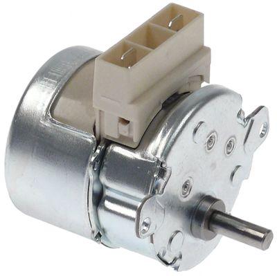 Drivmotor 230V 30O/min Axel Ø 6x5mm 8W Typ 58U59DB4A1/00 H 65mm L 69mm B 49mm Meteor