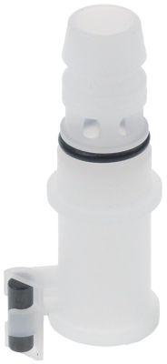 Sköljstift ø 22mm H 657mm EP upptill till tvättarm