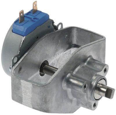 Drivmotor för vridplatta 3/2,5W 220-240V 50/60Hz axel Ø 8mm axellängd 10mm 4,5-7,5o/min